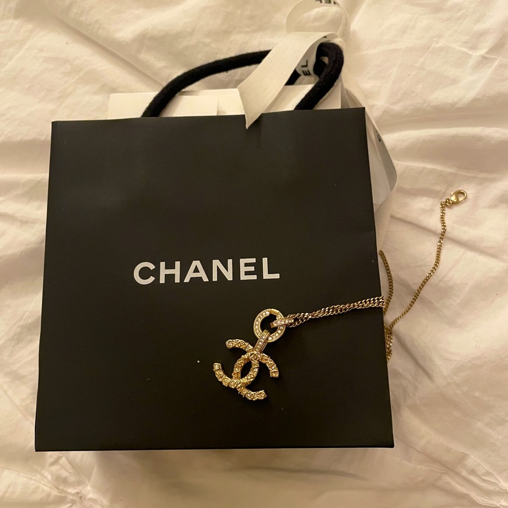 SOLD Brand new authentic chanel long necklace